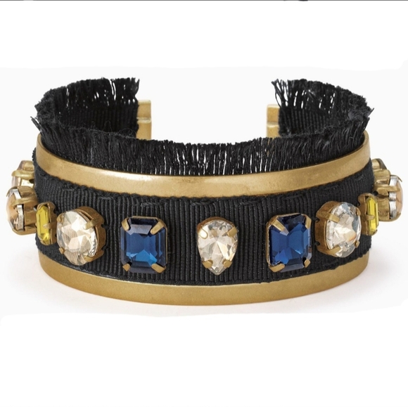 Stella & Dot Morgan Jeweled Cuff - Picture 1 of 6